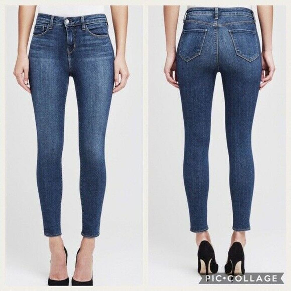 L'agence Brigette Mid Rise Skinny Jeans